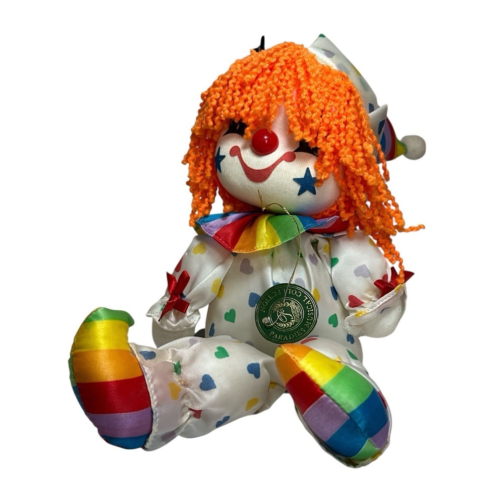 Paradies Musical Collection Wind Up Musical Clown Hard Head & Body Rest Soft - Picture 2 of 9